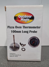 Load image into Gallery viewer, Outdoor Magic 100mm Pizza Oven Thermometer