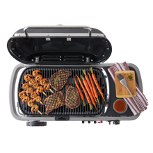 Load image into Gallery viewer, Weber Traveler Portable Gas Barbecue (LPG)