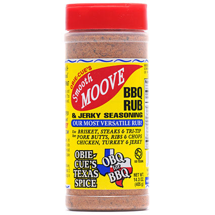 Obie-Cue’s Smooth Moove Rub and Jerky Seasoning 405gr / 14.3oz