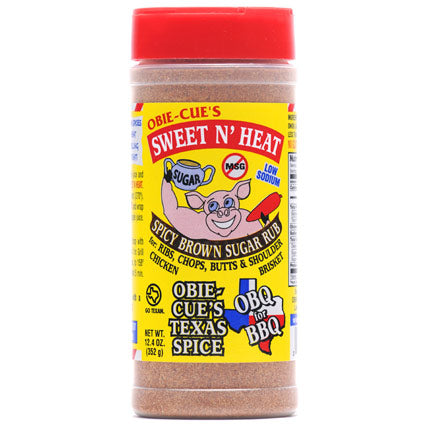 Obie-Cue’s Sweet n Heat Rub 352gr / 12.4oz