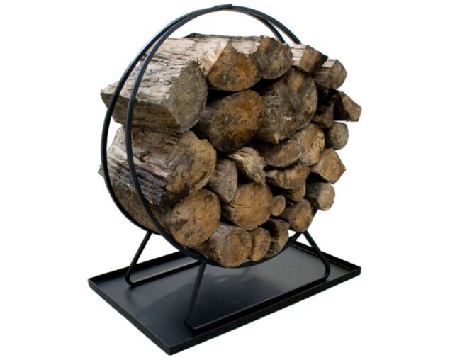 61cm Wood Ring with Tray