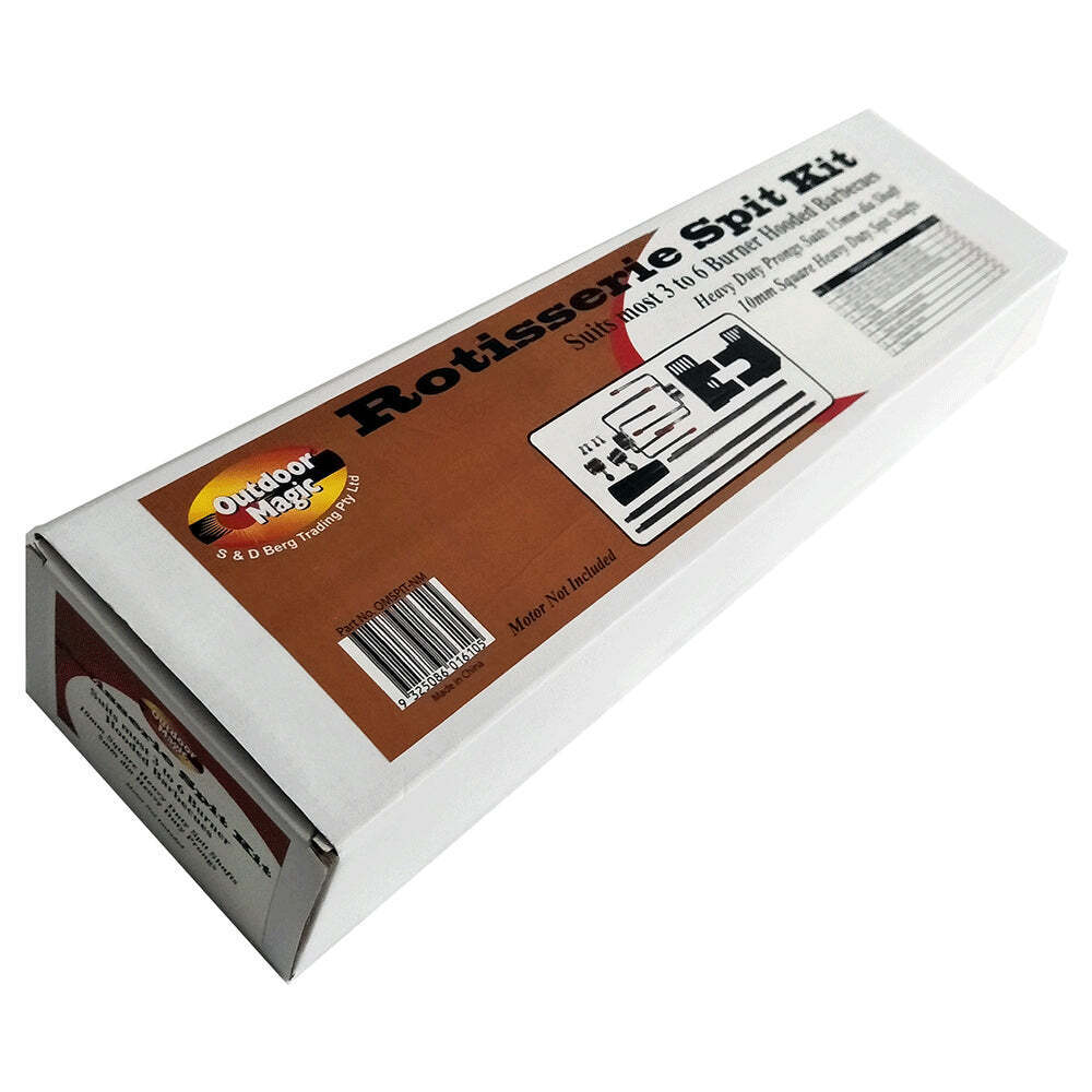 BBQ Rotisserie Spit Kit