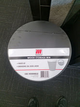 Load image into Gallery viewer, Wood Bin With Lid
