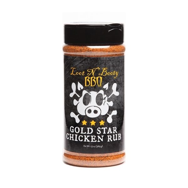 Loot N’ Booty BBQ Gold Star Chicken Rub