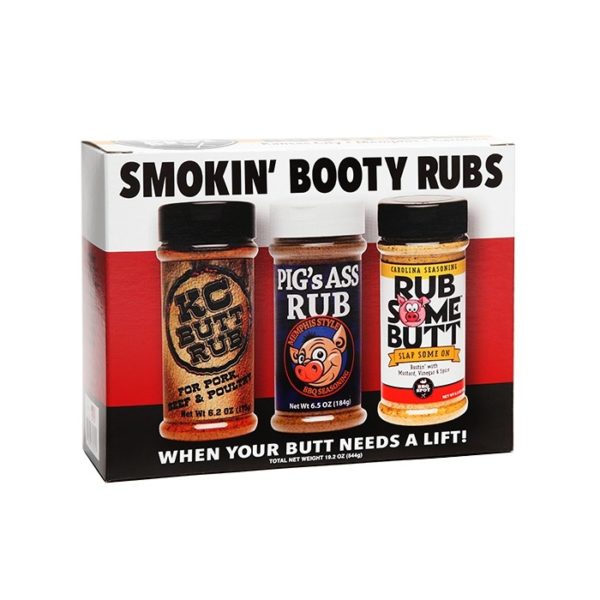 Smokin Booty Rub Gift Pack (3 Set)